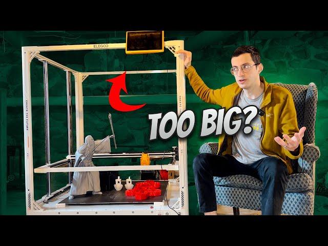 Who Needs this Massive 3D Printer? Elegoo Orange Storm Giga Review