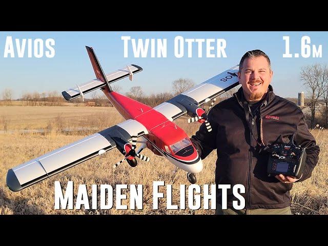 Avios - Twin Otter - 1600mm - Maiden Flights