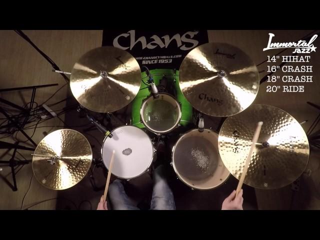 CHANG CYMBALS immortal Jazz for drum set