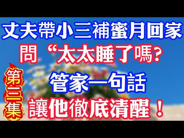【第三集】丈夫帶小三補蜜月回家，問“太太睡了嗎？”管家一句話讓他徹底清醒！