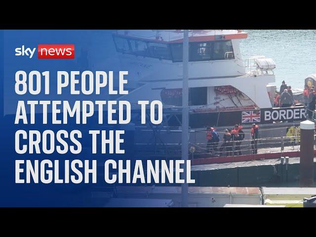 Eight migrants die while attempting to cross English channel