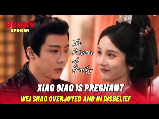 Xiao Qiao Is Pregnant, Wei Shao Overjoyed and in Disbelief | The Prisoner of Beauty episode 33| 折腰