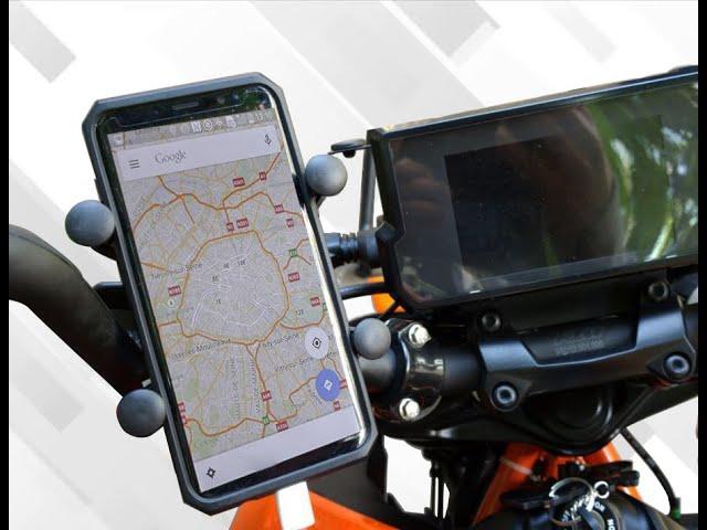 GrandPitstop Mobile Holder with Charger Installation | Easy to Navigate