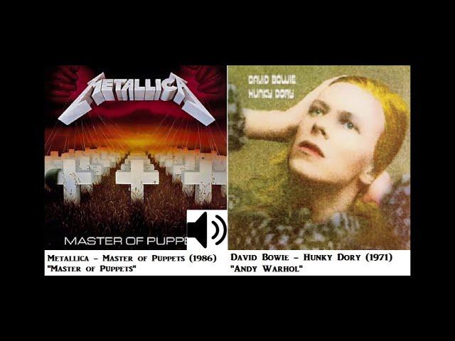 10 Metallica "Sound-Alike" Riffs [Part 1/3]