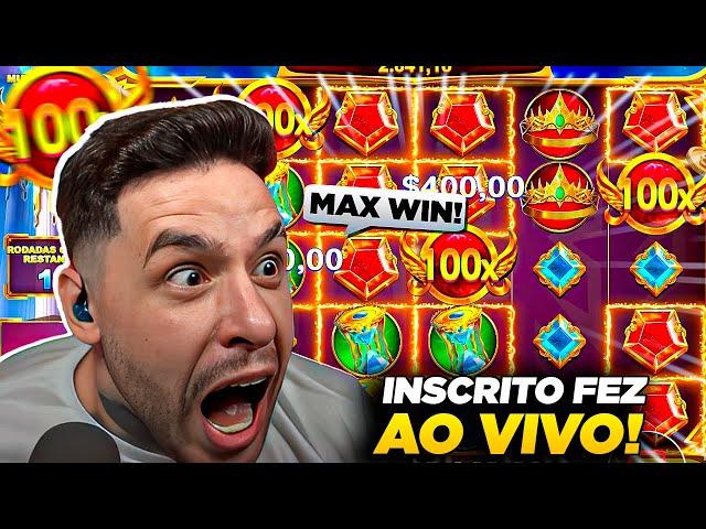 O INSCRITO SURPREENDEU O BUXEXA AO ARRISCAR TODA SUA BANCA NO VELHO DO RAIO E PEGAR ESSE 100X!