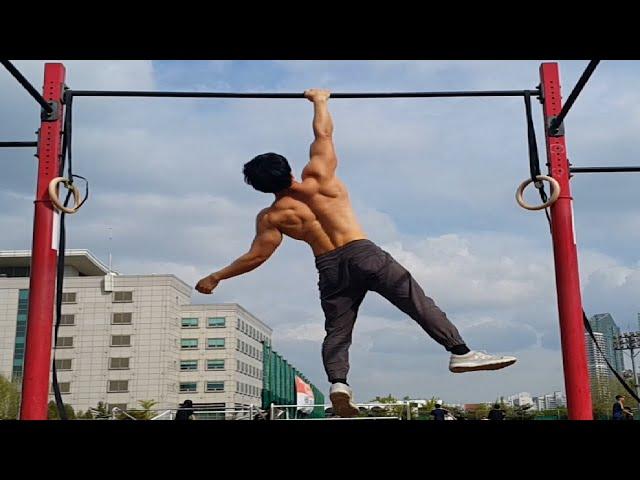 우리나라에서 단 1명만 성공한 운동루틴(고투바10단계 Feat.바티스트 새벽반고고씽 - Korea StreetWorkout Routine/Go to the bartist Lv10)