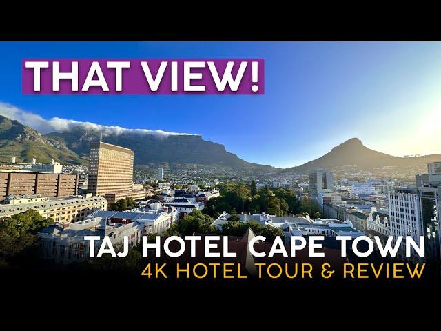 TAJ HOTEL Cape Town, South Africa【4K Hotel Tour & Review】5-Star Hotel, 6-Star Views