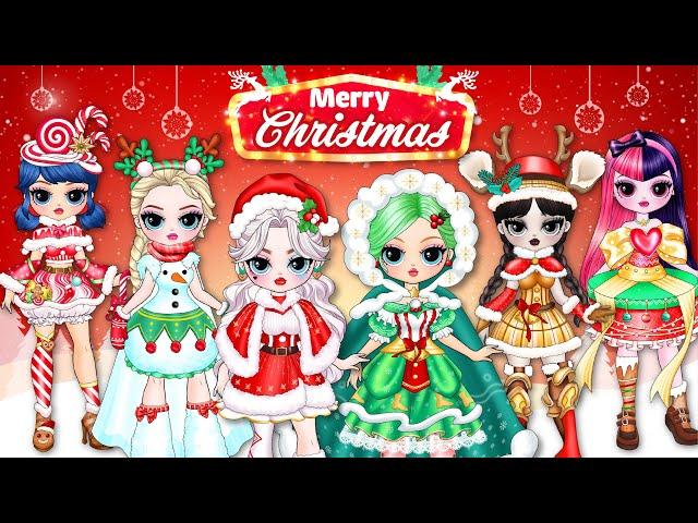 Merry Christmas Fashion: Disney Princess Dress Up | Best DIY Fashion Paper Dolls