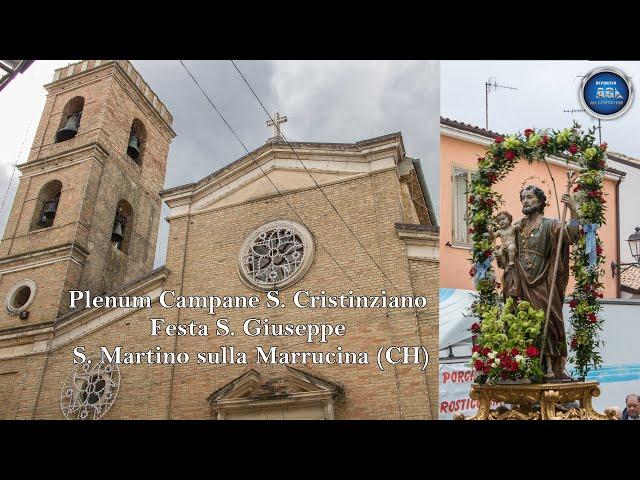 Plenum Campane San Cristinziano - Festa San Giuseppe - San Martino sulla Marrucina (CH) ABRUZZO