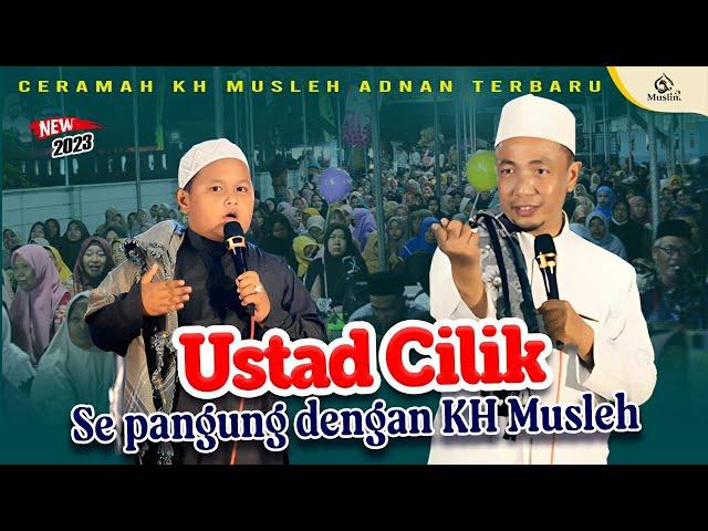 lucu poll !! Ucil (ustad cilik ) ini berani sepanggung dengan KH. Musleh Adnan || Live Lumajang