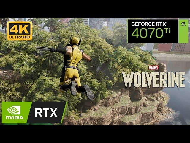 Marvels Wolverine Gameplay 4K Ultra High Graphics No Bug