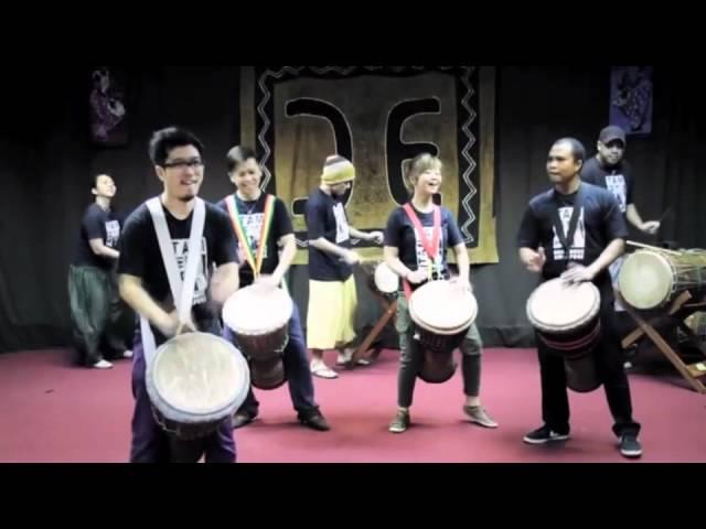 Djembe Pyramid of Rhythm (TTM Singapore) 2011