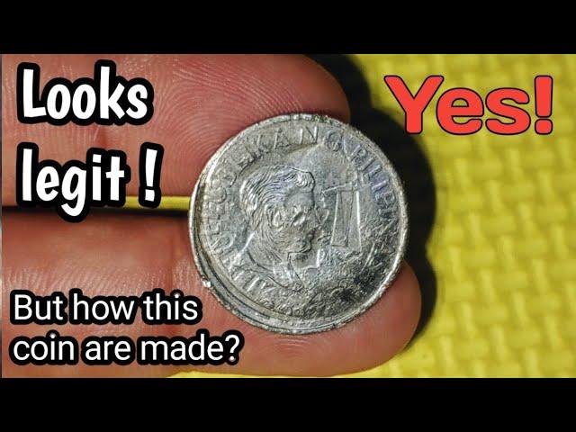 How Sandwich Coin are made 1 Piso BSP SERIES