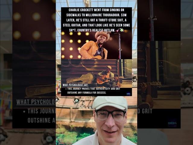 Charlie Crockett went from singing on sidewalks to millionaire troubadour. $3M later, he’s still got