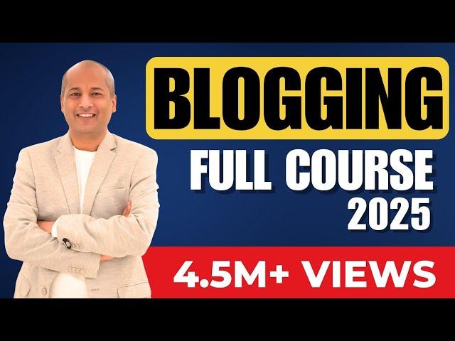 Free Blogging Course Part 0 :- STEP by STEP Process to Make a Free Blog in 2025.