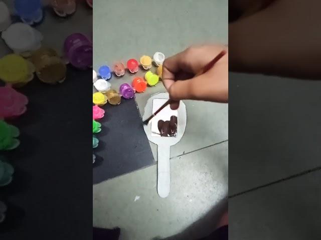 diy hand mirror #diy#craft#crafter kavya official #