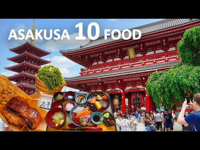 10 Must-Try Japanese Food in Asakusa, Tokyo | Japan Travel Guide 2024