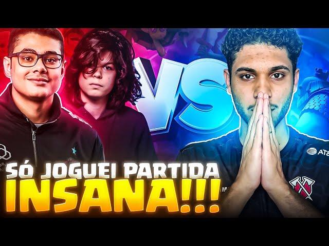 ENFRENTEI O MOHAMED LIGHT E LUCASXGAMER PELO TOP 1 NO CLASH ROYALE