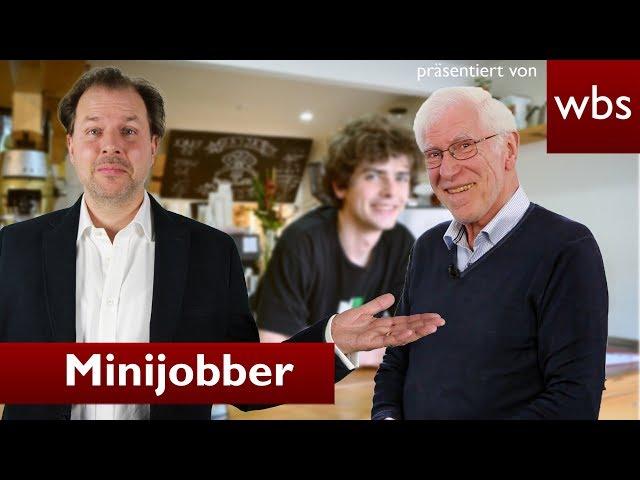 Welche Rechte & Pflichten haben Minijobber? | RA Solmecke und Wolfgang Büser