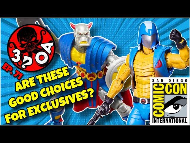 3POA | SDCC 2024 ACTION FIGURE EXCLUSIVES RUN-DOWN