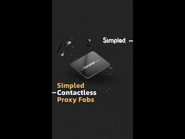 Simpled Contactless Proxy Fobs