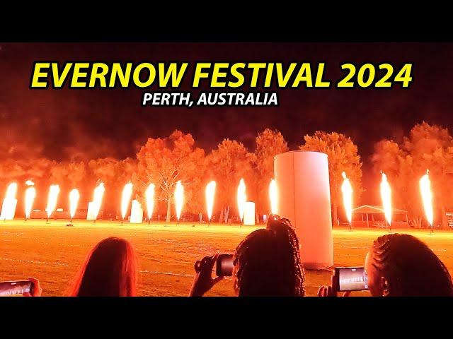 Bena Koorliny Show at Burswood Park, Perth, Australia (Lights, Fire and Sound of Noongar)