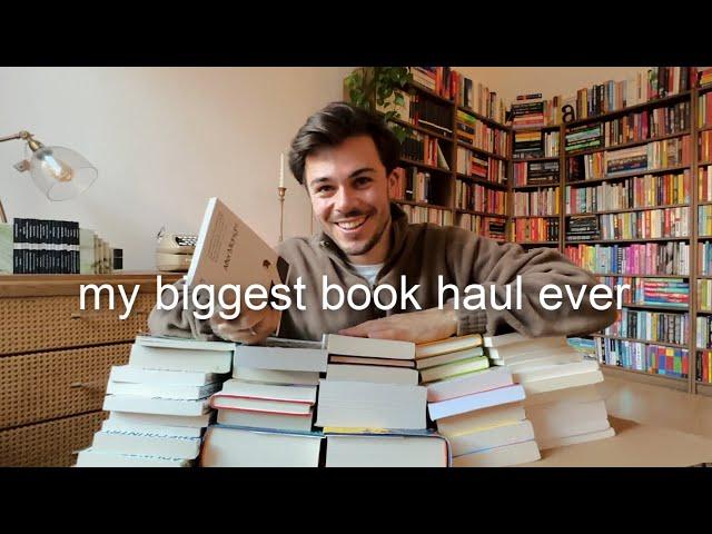 i bought every book on my TBR to stock my home library *book haul*