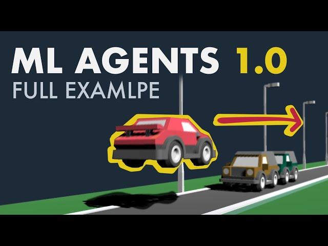 ML-Agents 1.0+ | Create your own A.I. | Full Walkthrough | Unity3D