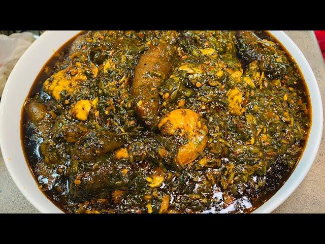 How to Make Liberian Palawa Sauce | Molokhia | Simple & Tasty Recipe |