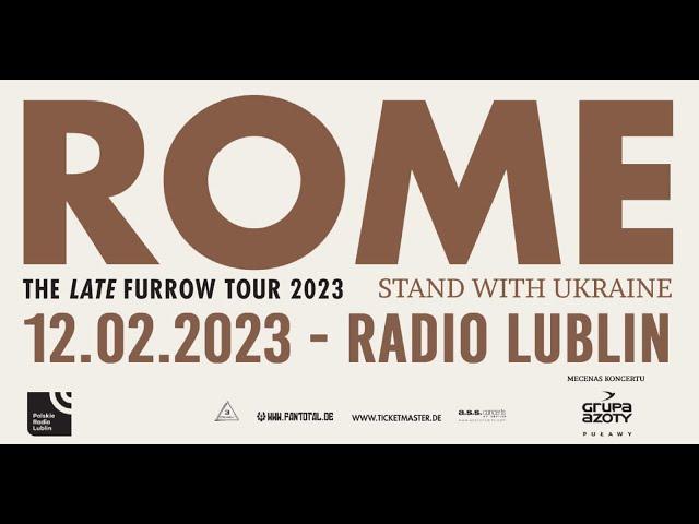 ROME: - koncert w Radiu Lublin