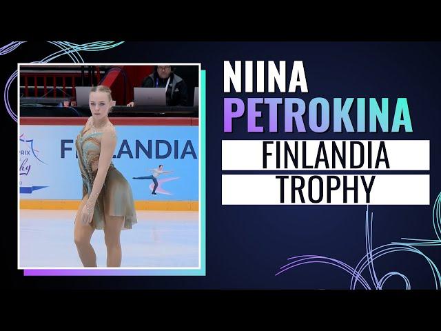 Niina PETROKINA (EST) | Women Free Skating | Finlandia Trophy 2024 | #GPFigure