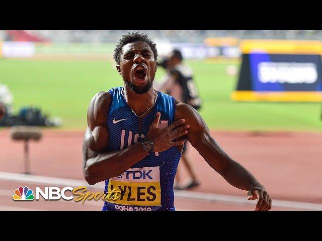 Noah Lyles' dramatic comeback makes him 200m world champion in Doha | NBC Sports