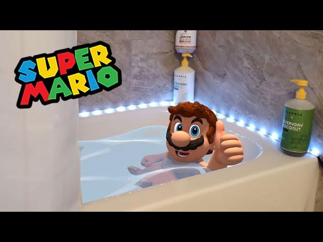 Super Mario - Gamer Shower!!