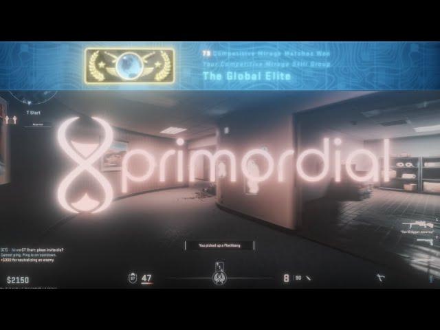 Cheater got first Global Elite in CS2 ft. primordial.dev