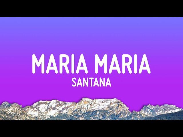 Santana - Maria Maria (Lyrics) ft. The Product G&B