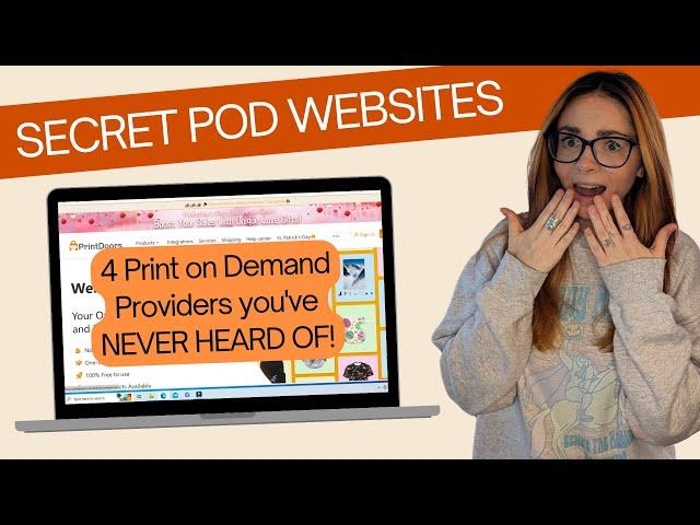 Unique Print On Demand Websites, Print on Demand Suppliers you've probably NEVER heard of, POD Sites