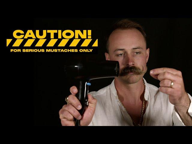 How To Style The Perfect Handlebar Mustache | Death Grip All-Natural Extra Strong Extra Tacky Wax