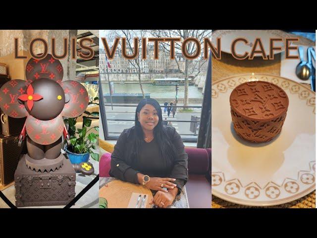 LOUIS VUITTON CAFE PARIS, FRANCE VLOG FLYBOO DOES EUROPE LET'S GO SHOPPING #louisvuitton #paris