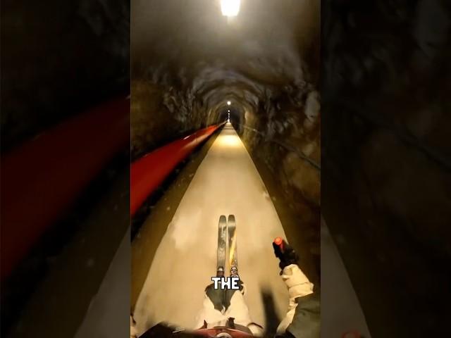 Long tunnel for skiing ️