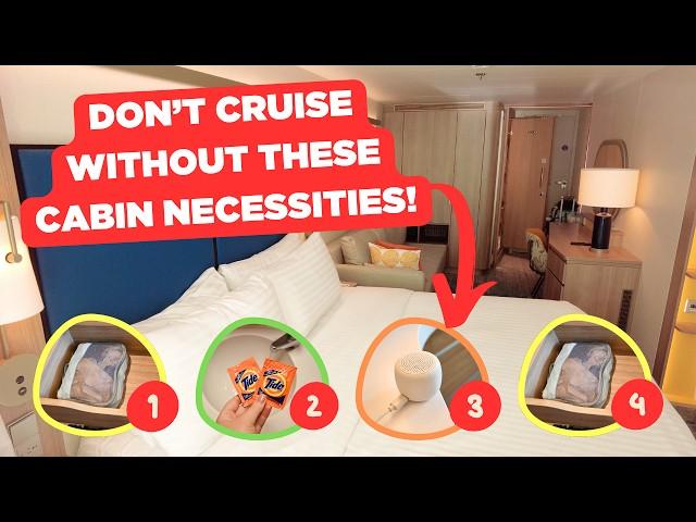 21 Cruise Cabin Essentials You Need