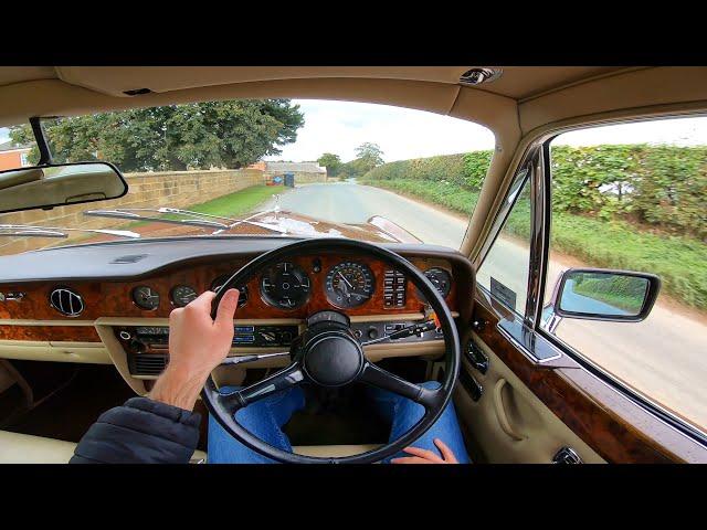 1980 Rolls Royce Silver Shadow II Auto - POV Test Drive & WalkAround