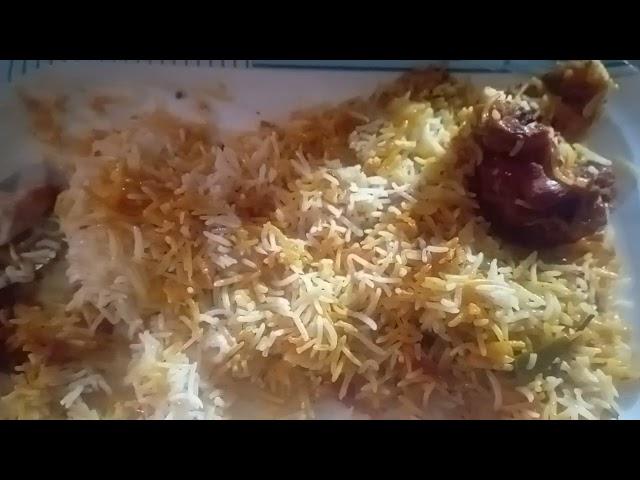 NIDA ka kitchen uploaded Chicken biryani video 