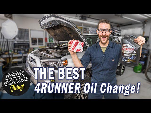 5TH GEN 4RUNNER Oil Change - Save Money and Upgrade Your Truck!