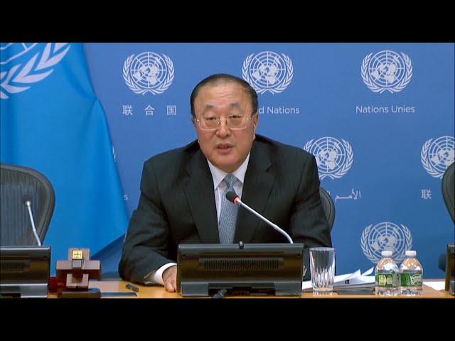 Zhang Jun uses 'Luban lock' as an example to explain world peace