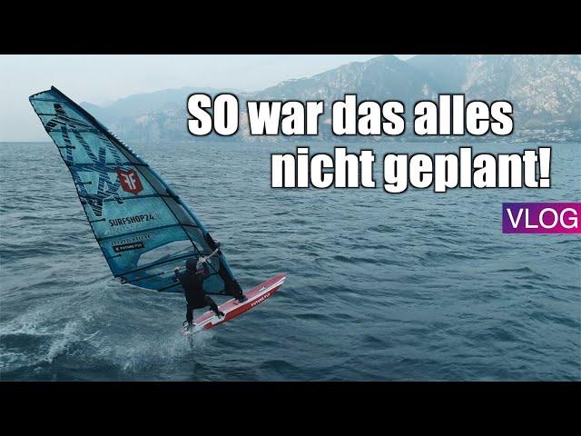 NIE wieder Ende OKTOBER Windsurfen am GARDASEE