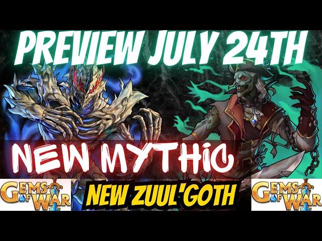NEW BOSS TROOP in SOULFORGE (like Zuul'Goth) Gems of War Weekly Preview July 24th 2023 Epic Trials