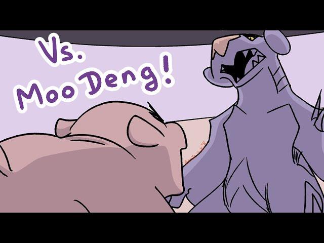 Vs. Moo Deng  ( Pokemon layout animation )   || Annie Yuki