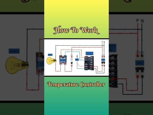 How to Work Temperature Controller #temperaturecontroller #e5cc #pt100