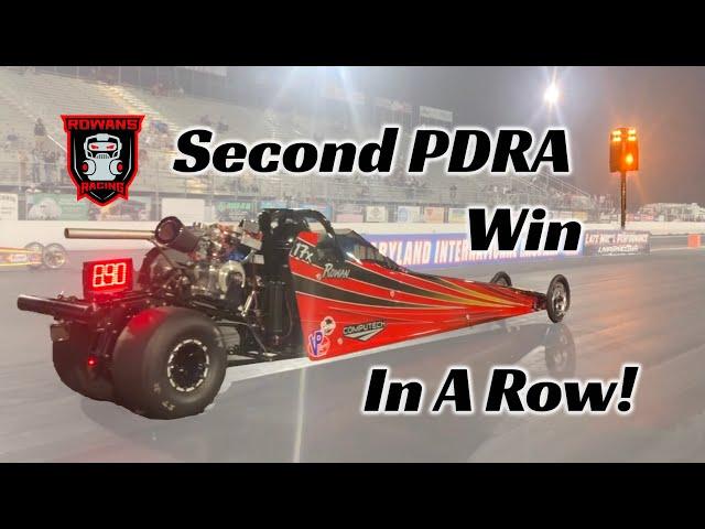 PDRA #4 - Maryland - Rowan Parlett - Top Jr. Dragster Victory