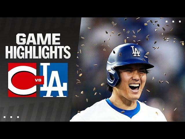 Reds vs. Dodgers Game Highlights (5/17/24) | MLB Highlights